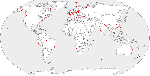 POD deployments worldwide