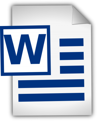 icon for Word files
